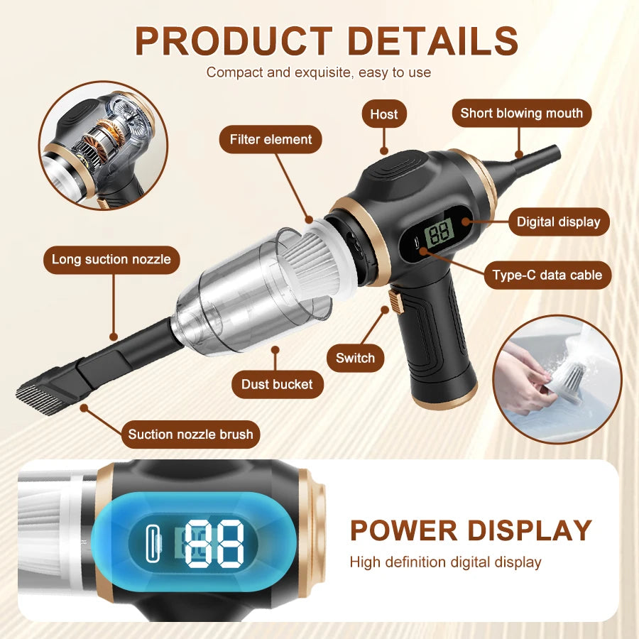 DriveVac – Aspirateur Auto Sans Fil
